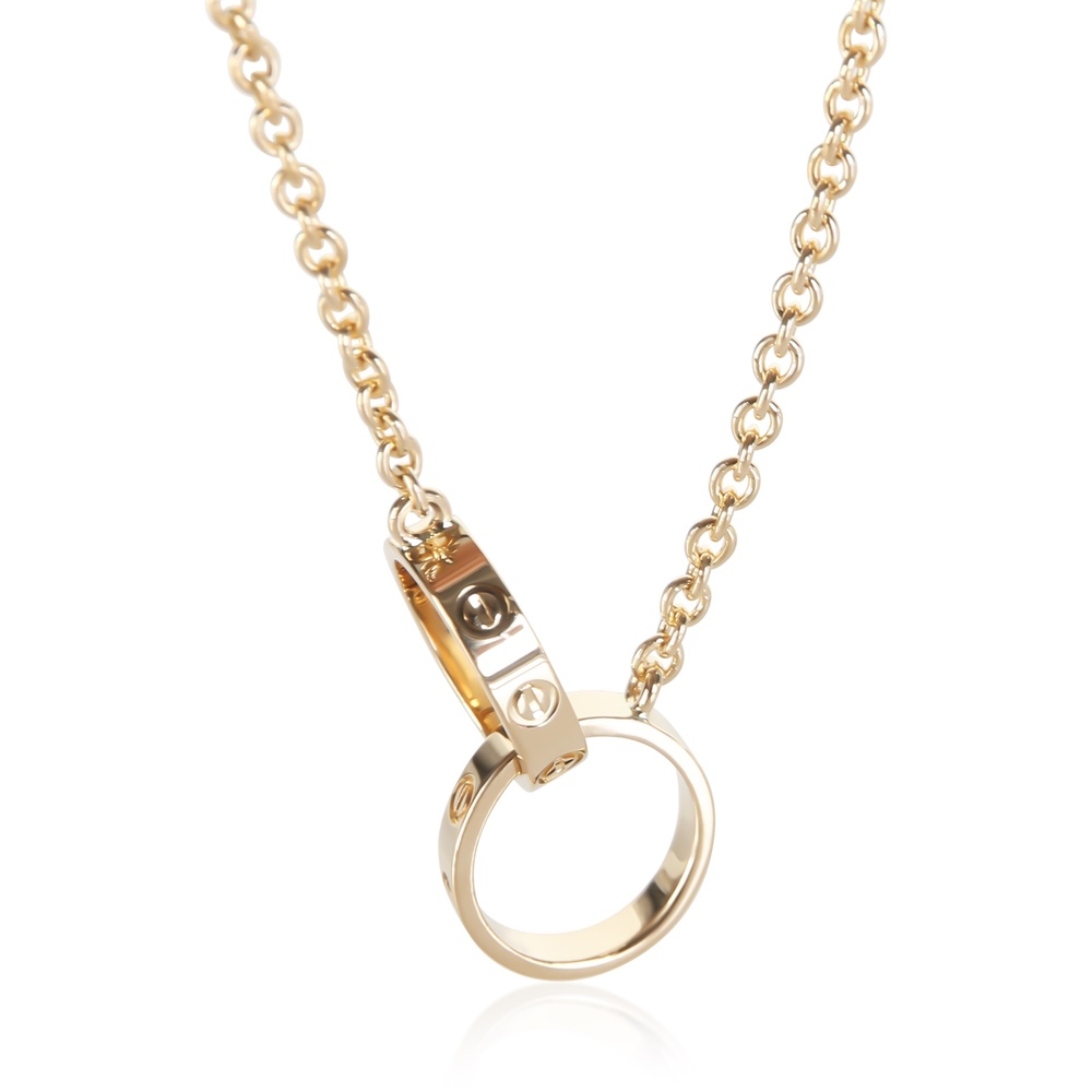 Cartier Yellow Gold Love Necklace